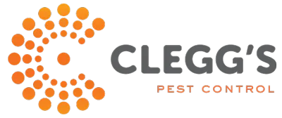 Clegg's Pest Control logo.