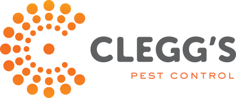 Clegg's Pest Control logo.