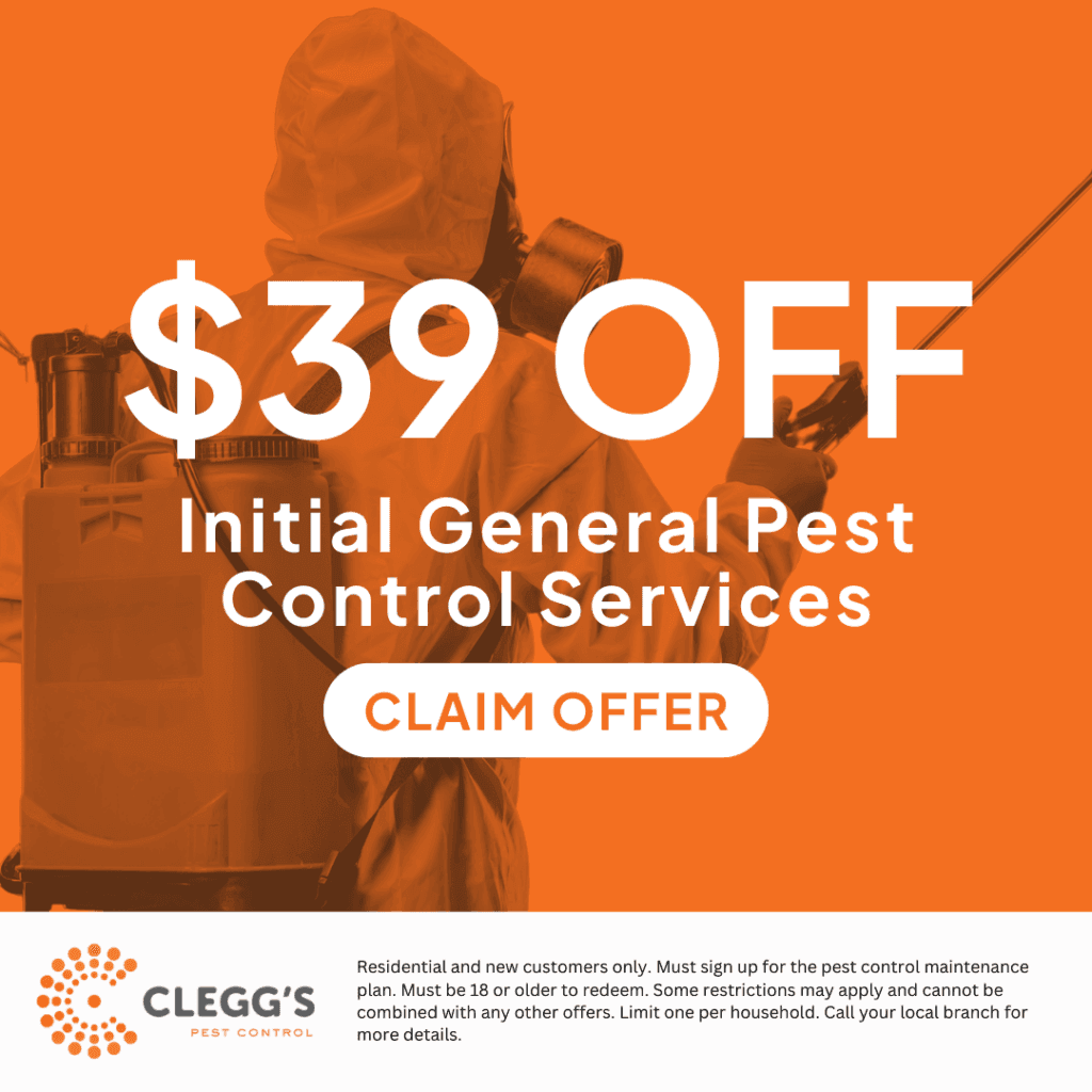 General pest control services promotional graphic