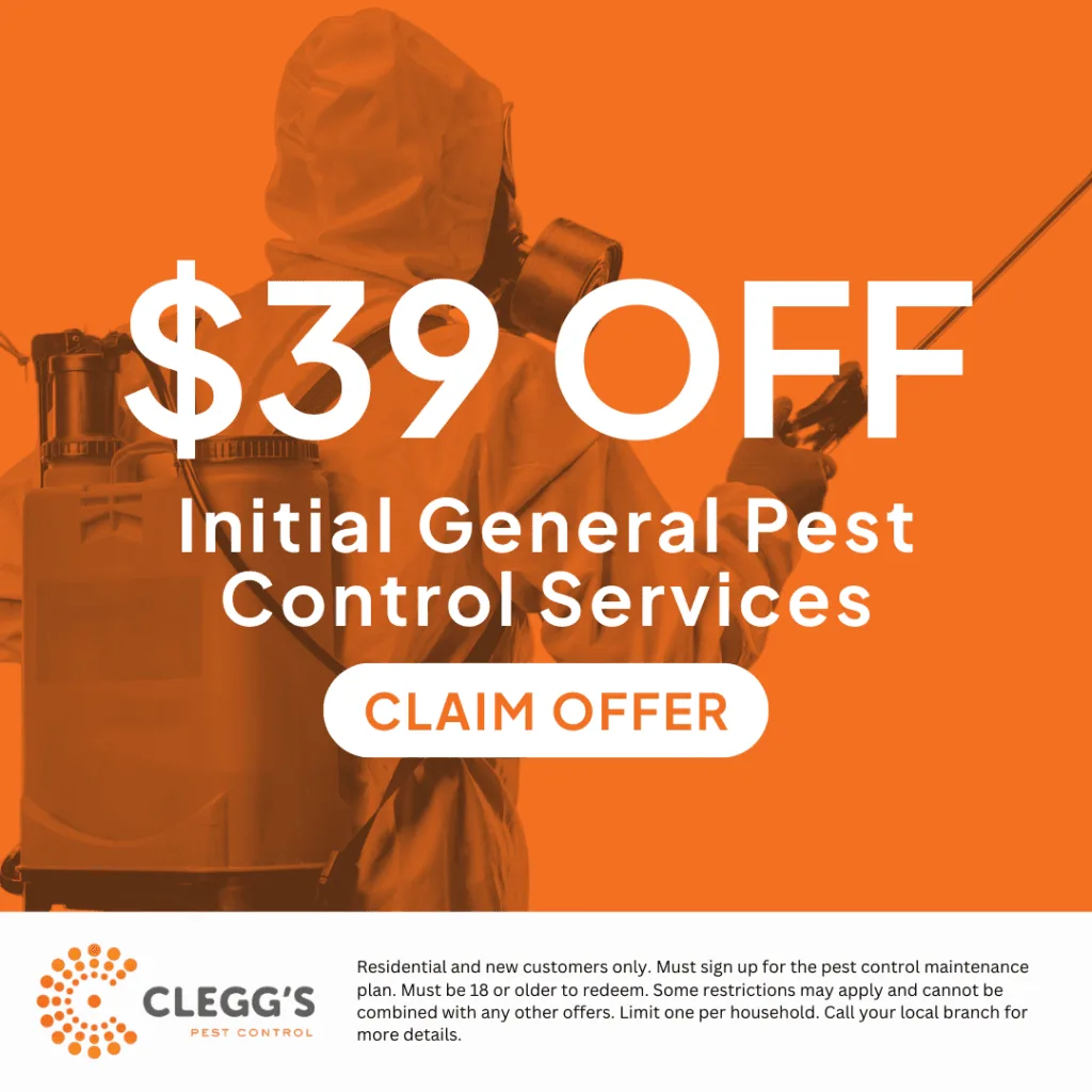 General pest control services promotional graphic